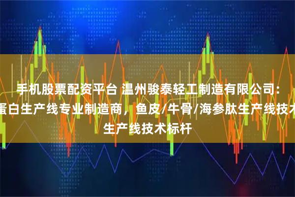 手机股票配资平台 温州骏泰轻工制造有限公司：胶原蛋白生产线专业制造商，鱼皮/牛骨/海参肽生产线技术标杆